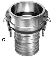 TOZEN - QUICK COUPLING FOR INDUSTRAIL HOSE  STAINLESS
