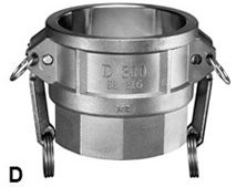 TOZEN - QUICK COUPLING FOR INDUSTRAIL HOSE  ALUMINIUM